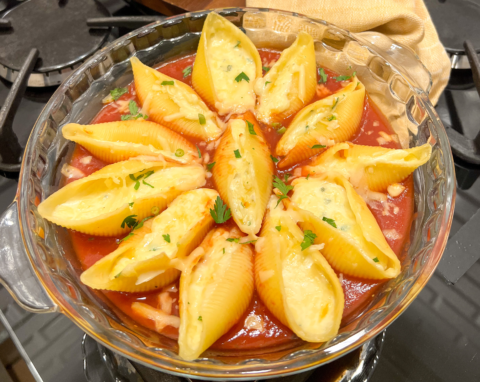 Conchiglione de 4 Queijos